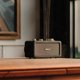 Sangean RA-101 travel radio, black/gold
