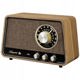 Ραδιόφωνο τραπεζιού Sangean WR-101, Bluetooth, vintage ξύλο καρυδιάς
