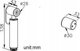 Σετ κρυφής ντουζιέρας μπιντέ Sapho Justime 1209-02+1209-03+JS121
