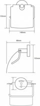Sapho Χαρτοθήκη Sapho X-ROUND XR705