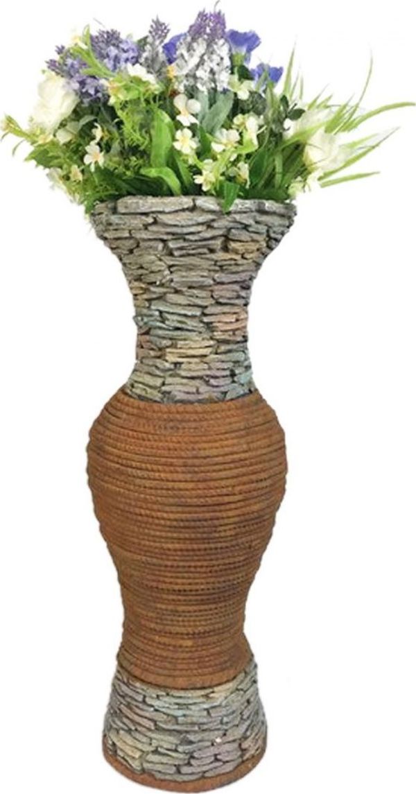 Saska Garden Κήπος βάζο 23,5x23x63,5cm