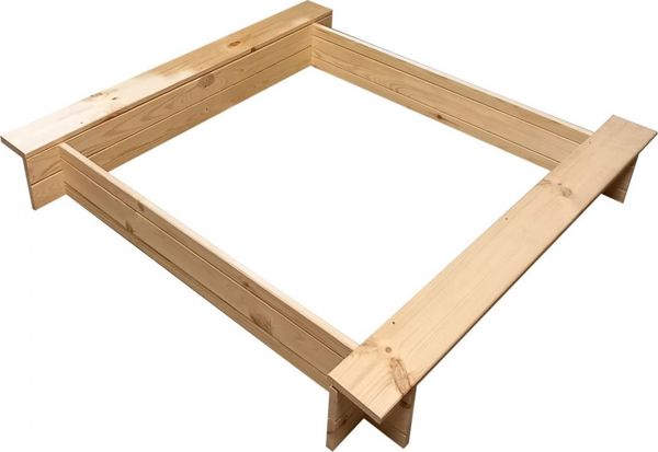 Παραδοσιακή παιδική χαρά Saska Garden με παγκάκι 118x118 cm (1036632)