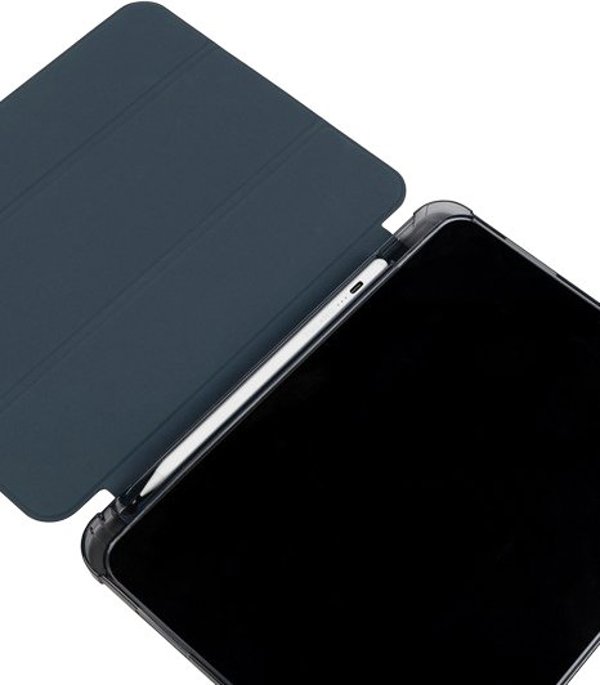 ΘΗΚΗ TABLET SATIN ΜΠΛΕ ΜΑΥΡΟ