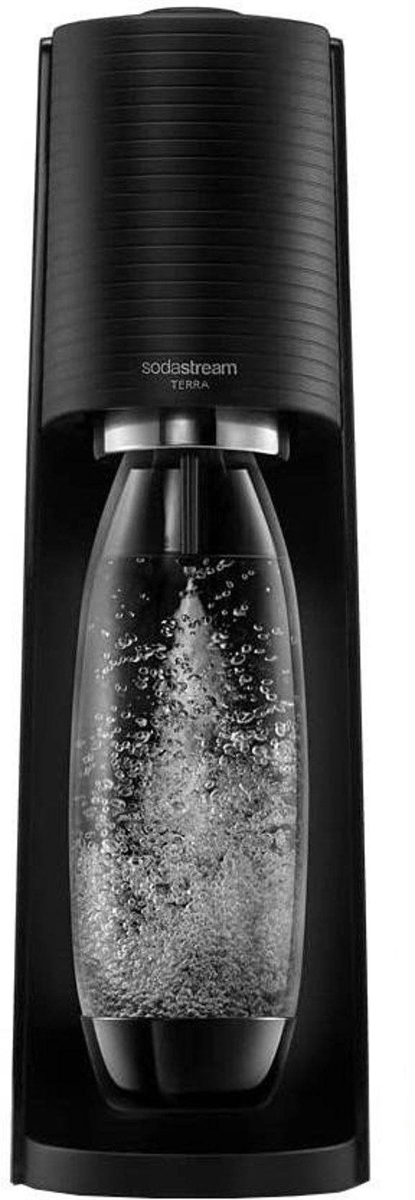 Saturator Sodastream Terra + 2 butelki + gaz Czarny + syrop Pepsi, 7Up