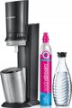 Saturator Sodastream Crystal 3.0 + 1 butelka + gaz Czarny