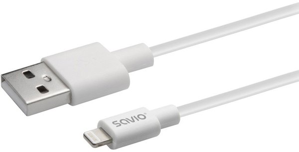 Καλώδιο USB Savio CL-192, USB-A σε USB-B, 1m, Λευκό