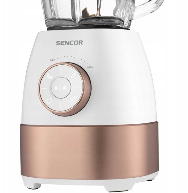Sencor SBL 5870GD Μπλέντερ 1000W με Κανάτα 1.5lt, Ασημί