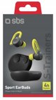 Ασύρματα ακουστικά SBS S-Trainers TWS, μαύρο