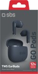 Ασύρματα ακουστικά SBS Go Pods TWS, σκούρο μπλε