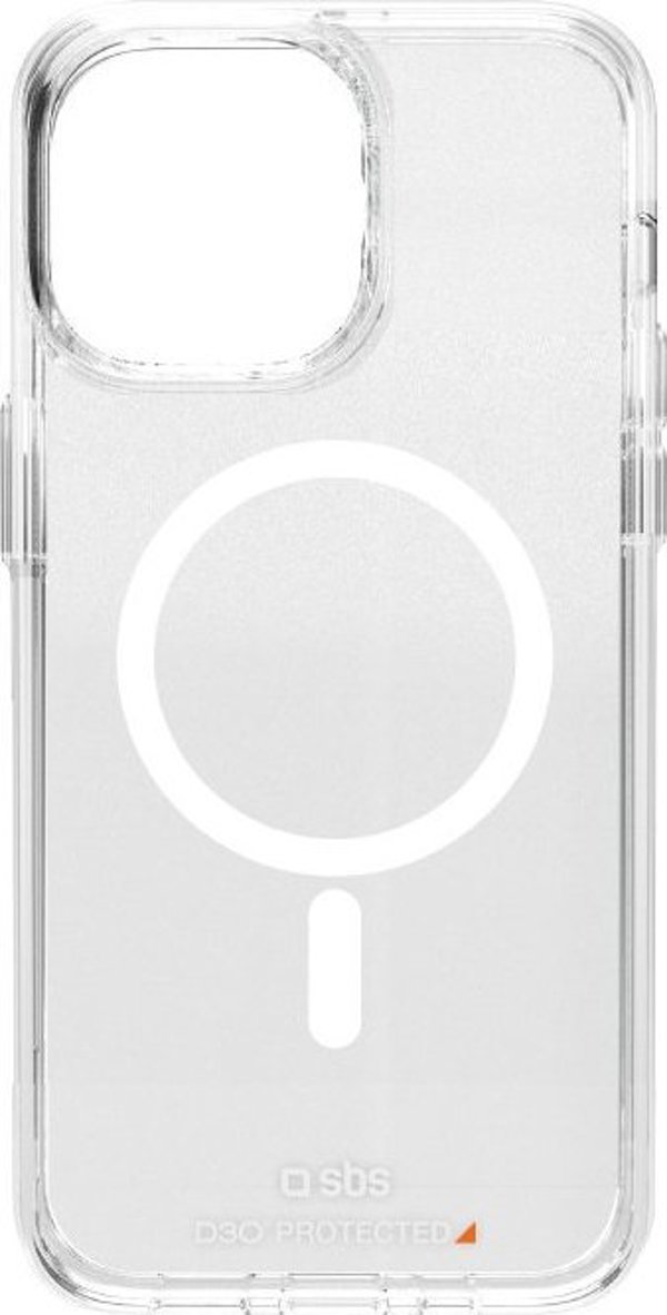 SBS Mobile Θήκη SBS D3O MagSafe για iPhone 15 Pro Max - διαφανές