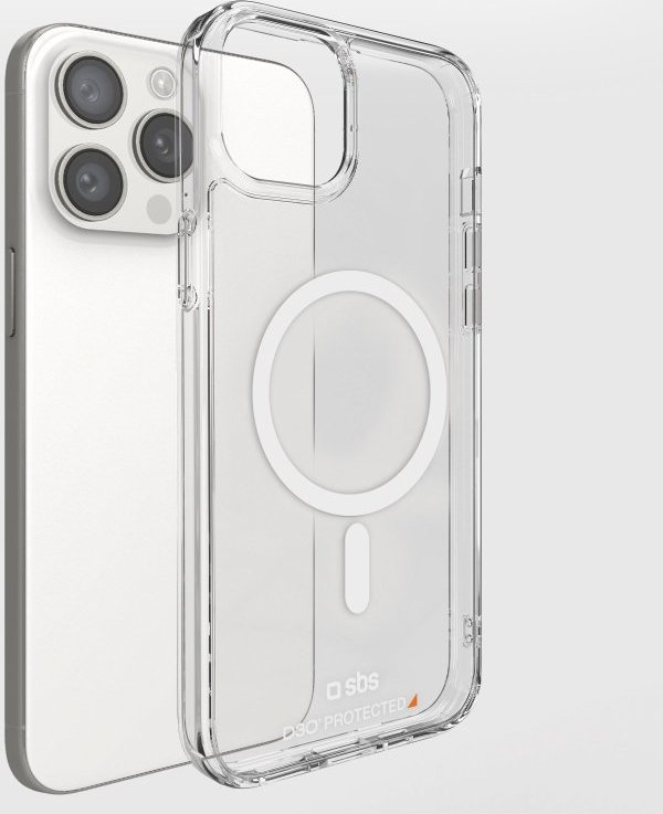 SBS Mobile Θήκη SBS D3O MagSafe για iPhone 15 Pro Max - διαφανές