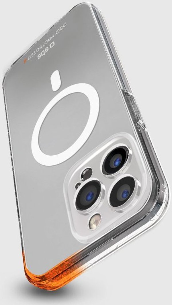 SBS Mobile Θήκη SBS D3O MagSafe για iPhone 15 Pro Max - διαφανές