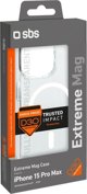 SBS Mobile Θήκη SBS D3O MagSafe για iPhone 15 Pro Max - διαφανές