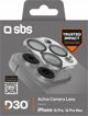 SBS Mobile Tempered Glass SBS D3O για την κάμερα του iPhone 16 Pro / 16 Pro Max