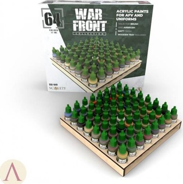 Σετ Χρωμάτων Συλλογής WarFront της Scale75