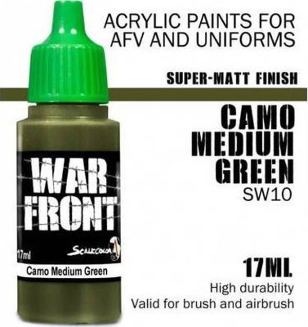 Scale75 ScaleColor: WarFront - Camo Μεσαίο Πράσινο