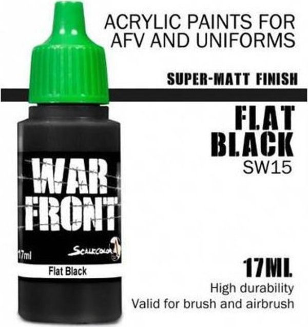 Scale75 ScaleColor: WarFront - Μαύρο Ματ