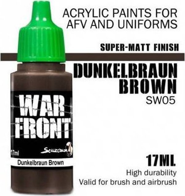 Scale75 ScaleColor: WarFront - Dunkelbraun Καφέ