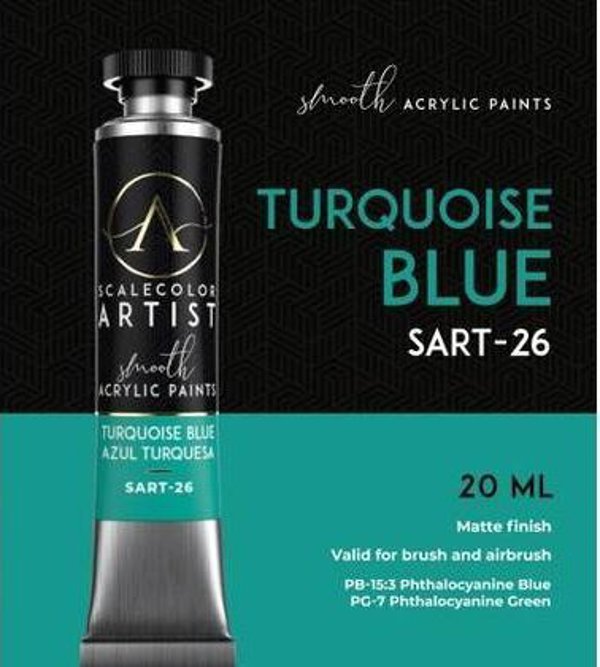Scale75 ScaleColor: Art - Τυρκουάζ Μπλε