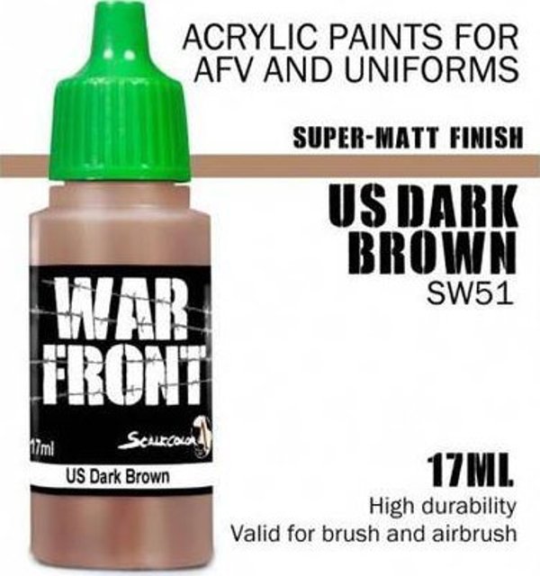 Scale75 ScaleColor: WarFront - US Σκούρο Καφέ