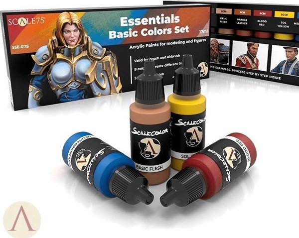 Scale75 Scale75: Βασικά Χρώματα Σετ Βαφής Essentials