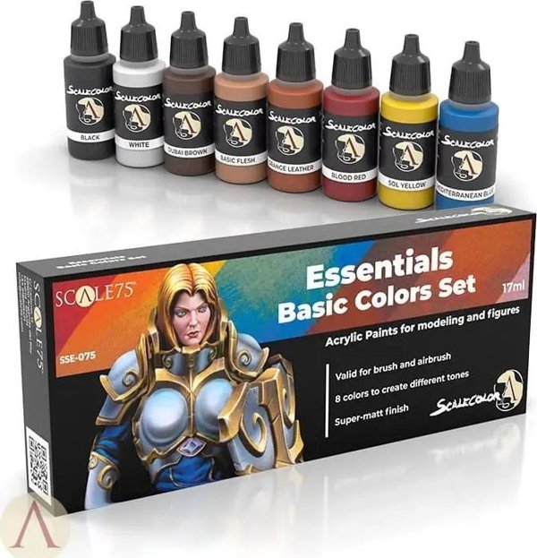 Scale75 Scale75: Βασικά Χρώματα Σετ Βαφής Essentials
