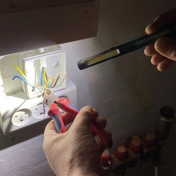 Φακός Scangrip WORK PEN 200 R, 200lm, επαναφορτιζόμενος, IP30