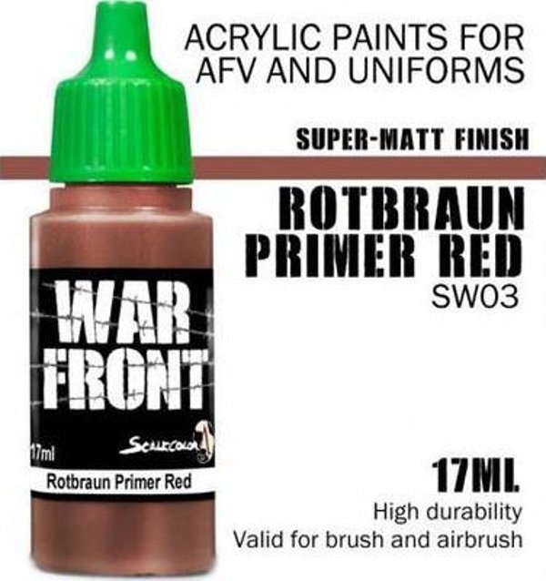 Scale75 ScaleColor: WarFront - Κόκκινο Αστάρι Rotbraun