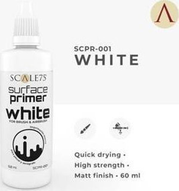 Scale75 Scale 75: Αστάρι Επιφάνειας Λευκό (60 ml)