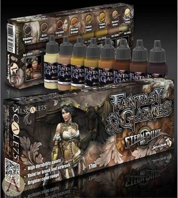 Σετ Χρωμάτων Steam and Punk της Scale75