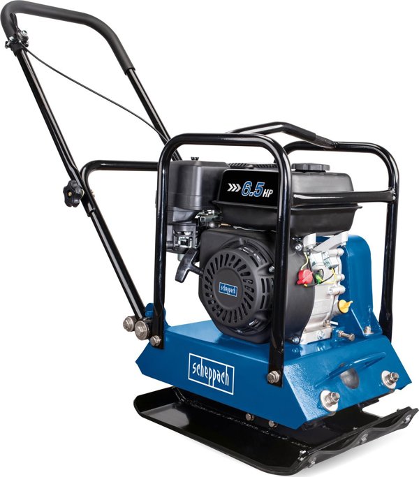 Scheppach HP1200S Δονητική Πλάκα Συμπιεστής Σκυροδέματος Βενζινοκίνητος 6.5HP 15000N