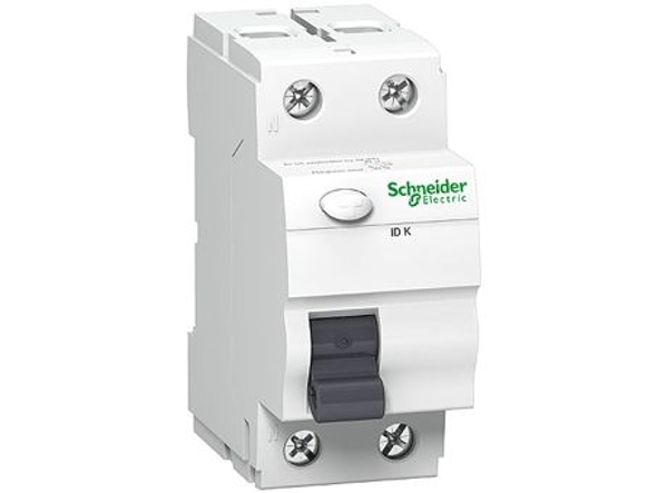 Διακόπτης διαρροής Schneider 2P 25A 0,03A τύπου AC ID K - A9Z05225