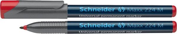 Στυλό Schneider Foliopis Uniwersalny Maxx 224 M, Κόκκινο