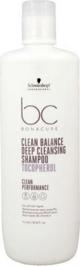 Σαμπουάν Αναζωογόνησης Schwarzkopf Bonacure Clean Balance Tocopherol (1000 ml)