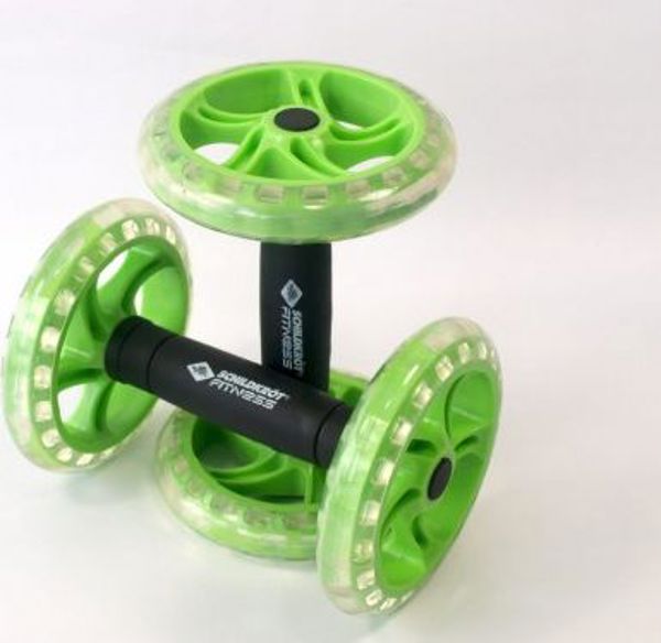 Schildkrot AB Dual Roller Trainer - Διπλός Κύλινδρος Κοιλιακών για Εντατική Προπόνηση, 960147