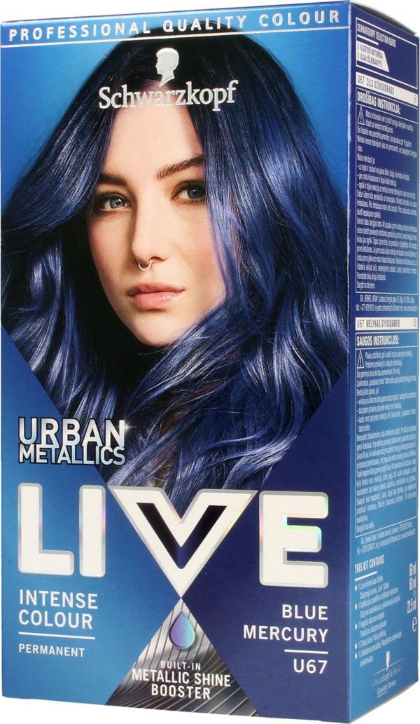 Schwarzkopf Κρέμα Μόνιμης Βαφής αρ. U67 Blue Mercury