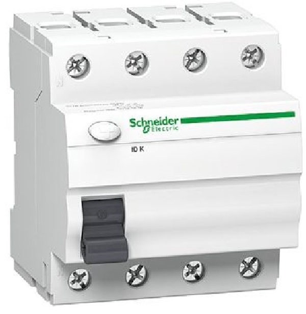 Διακόπτης Διαρροής 4P 25A 0,03A τύπου AC ID K - A9Z05425 SCHNEIDER