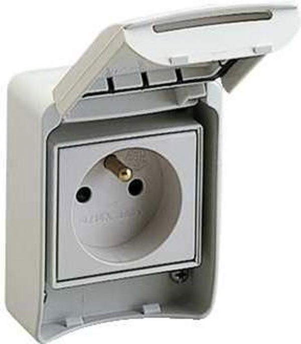 Schneider Electric Gniazdo Kaedra 200/250V 10/16A 2P IP55 (81140)