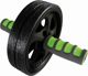 Schildkrot Διπλός Κύλινδρος Άσκησης Ab Wheel 960045, Μαύρο-Πράσινο