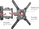 Schwaiger Επιτοίχια βάση LWH35535 513 23'' - 75''