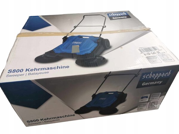 Μηχανική σκούπα Scheppach S800, Scheppach