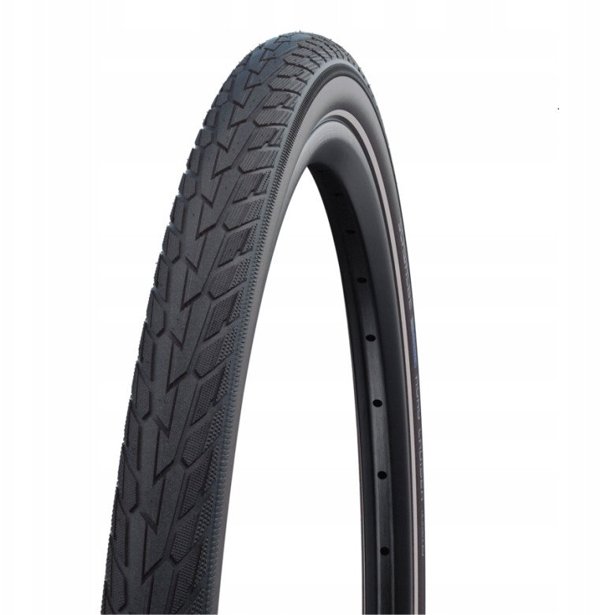 Schwalbe Road Cruiser ελαστικό, μαύρο, ανακλαστικό, 42-622 (28 x 1.60")