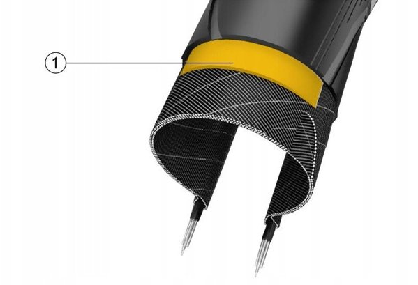 Schwalbe Road Cruiser ελαστικό, μαύρο, ανακλαστικό, 42-622 (28 x 1.60")
