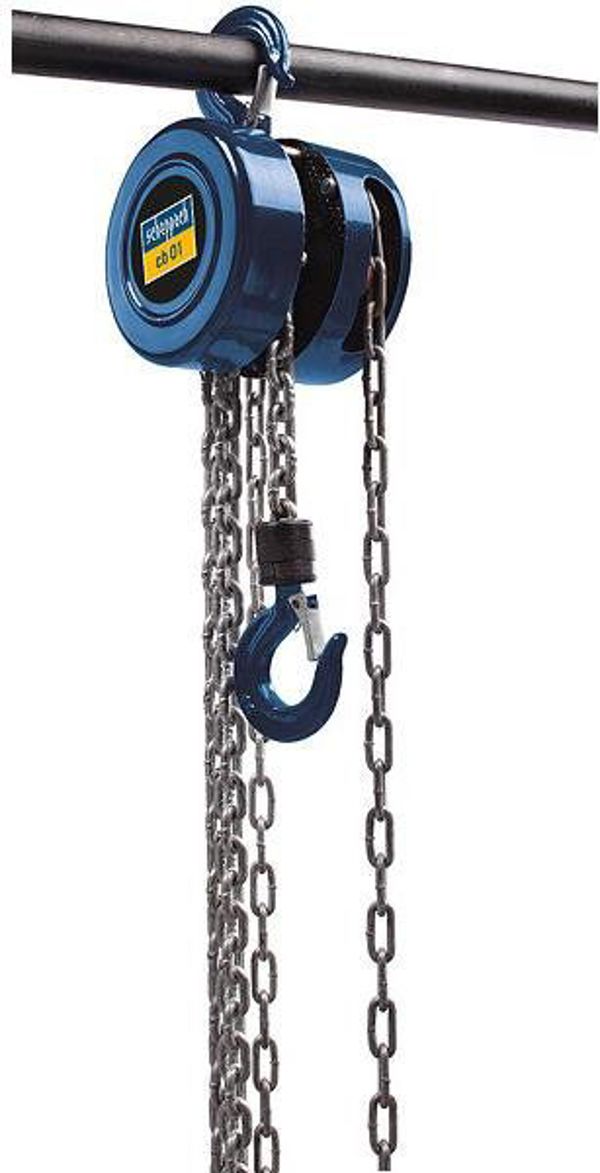 Scheppach Ανυψωτικό αλυσίδας CB01 έως 1000kg (SCH4907401000)