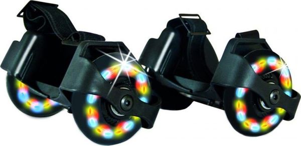 Schildkrot Flashy Rollers Φωτεινά Πατίνια με Φώτα LED, Μαύρα, 970302