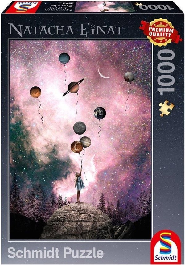 Schmidt Spiele Puzzle PQ 1000 Natacha Einat Νοσταλγία για τον πλανήτη