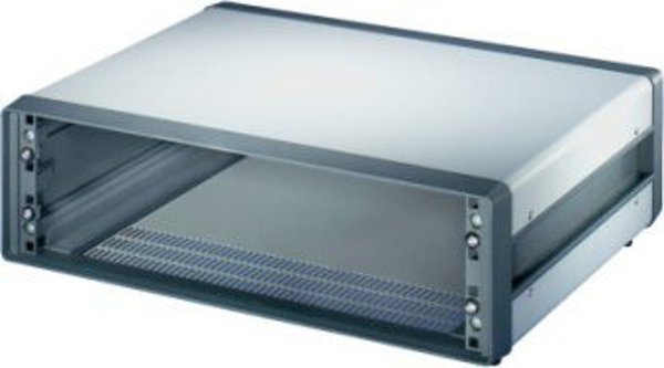 SCHROFF SCHROFF Comptec 19 επιτραπέζια θήκη, μη θωρακισμένη, χαλύβδινο κάλυμμα, 4 HU, 84 HU, 300 mm