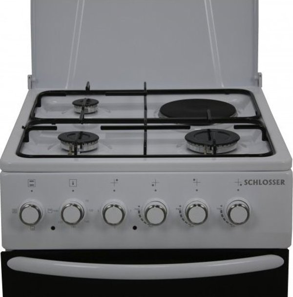 Schlosser Gas stove with electric oven Schlosser FS 6403 MASW