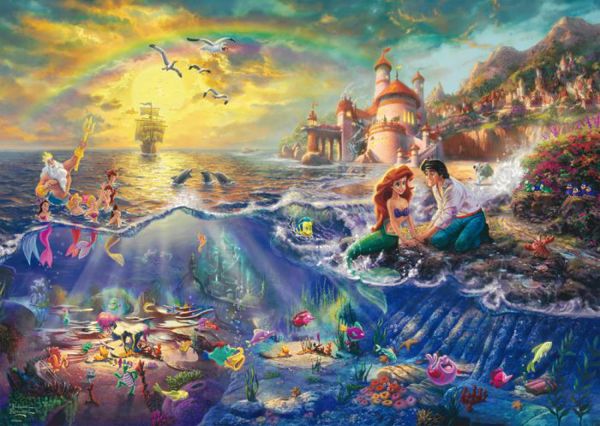 Schmidt Spiele Puzzle Thomas Kinkade: Η Μικρή Γοργόνα Ariel (59479)