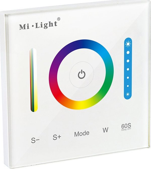 ΕΠΙΤΟΙΧΙΟΣ ΕΛΕΓΚΤΗΣ ΦΩΤΙΣΜΟΥ LED P3 2.4 GHz, RGBCCT (RGBWW) 12&nbsp|... 24&nbsp|V DC MiBOXER